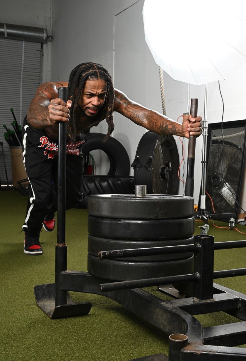 Bars & Bands Bootcamp class working out together